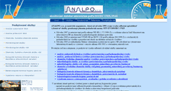 Desktop Screenshot of analpo.sk